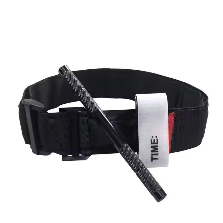 Opaska uciskowa CAT o zastosowaniu bojowym